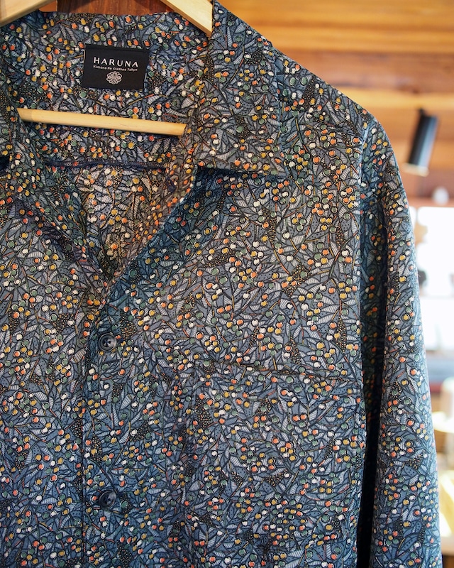 WAGARA open collar shirt / 和柄シャツ