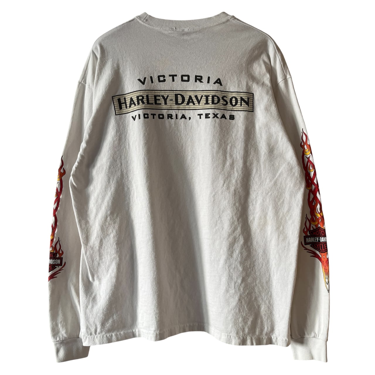 Harley Davidson Y2K Flame Emblem Logo L/S Tee | Vintage High Line