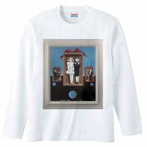 オリジナル長袖Tシャツ「贈り物」White【受注】