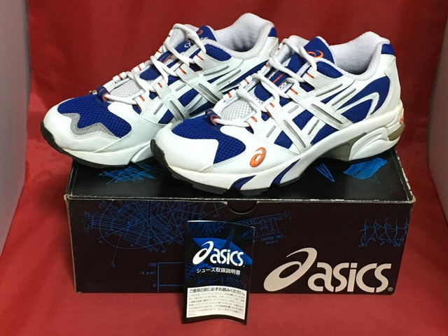 ASICS（アシックス）INR 102 GEL KAYANO（ゲル　カヤノ）白/紺 ❻