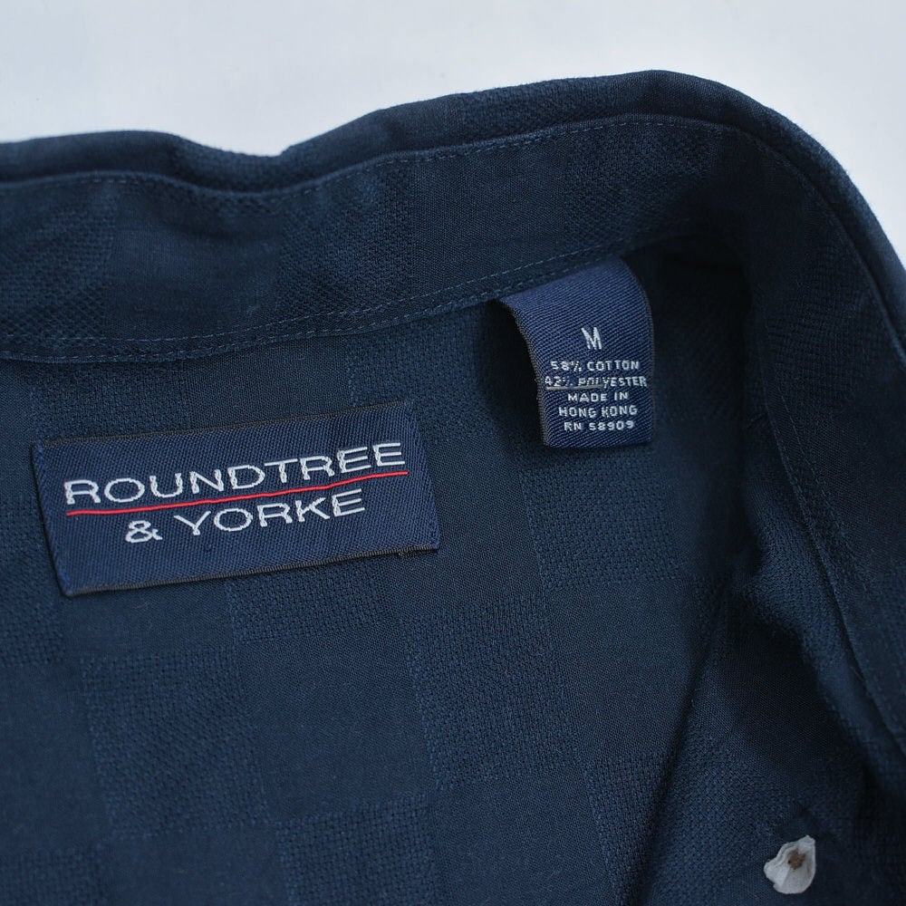 90s ROUNDTREE & YORKE ラウンドツリー&ヨーク シャドーチェック