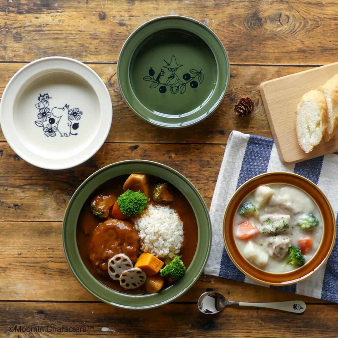 MOOMIN】すくいやすいシチュー皿(ムーミン)【MM7500】MM7501-322