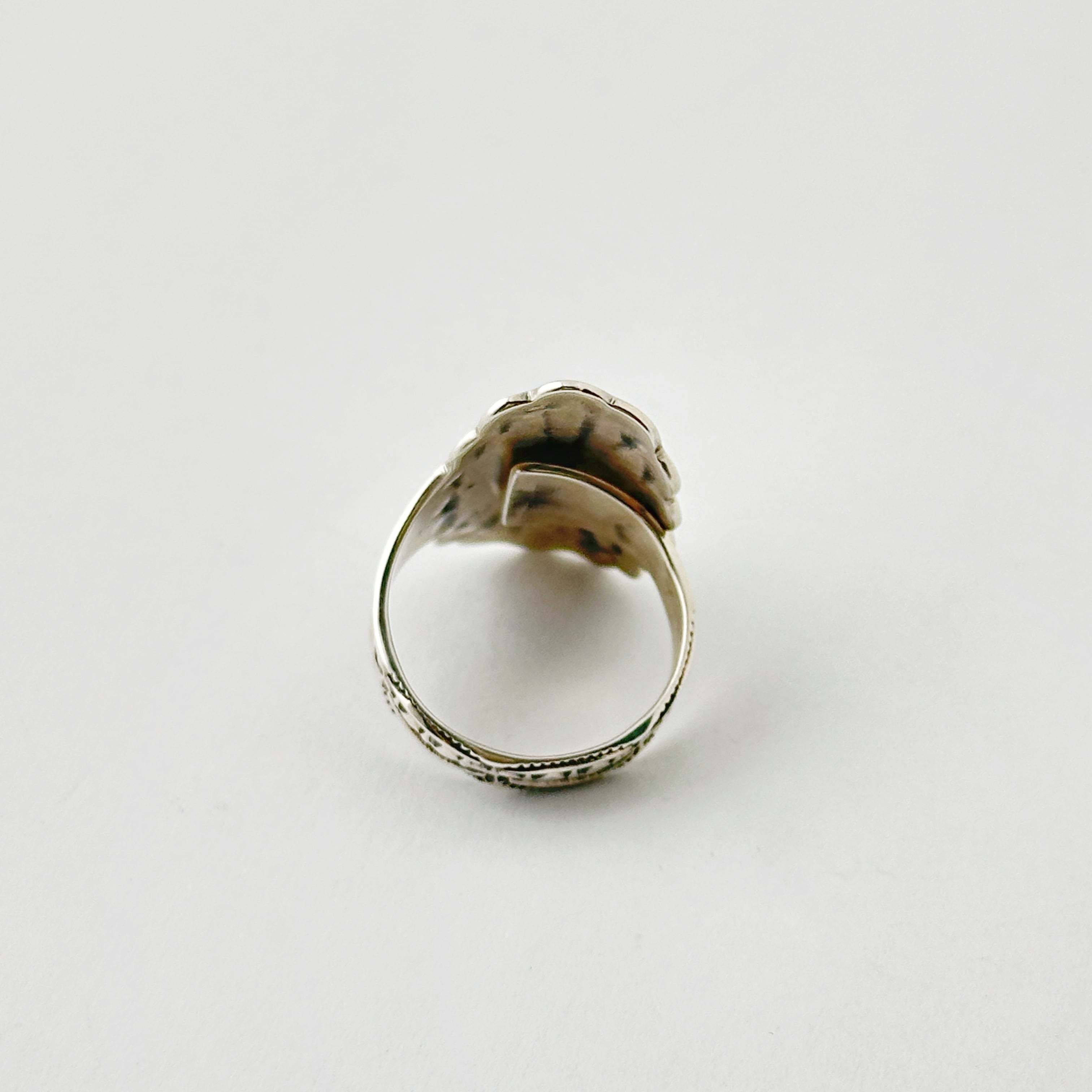 Indian Jewelry】ゴールデンヒル ターコイズ フリーサイズ リング 指輪