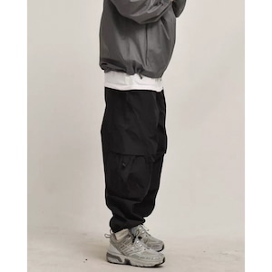 Utility prachute wide pants 1526