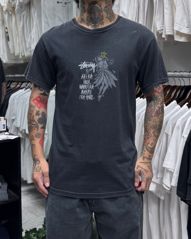 20’s stussy Design Tee "dare to dance"【Other Side店】