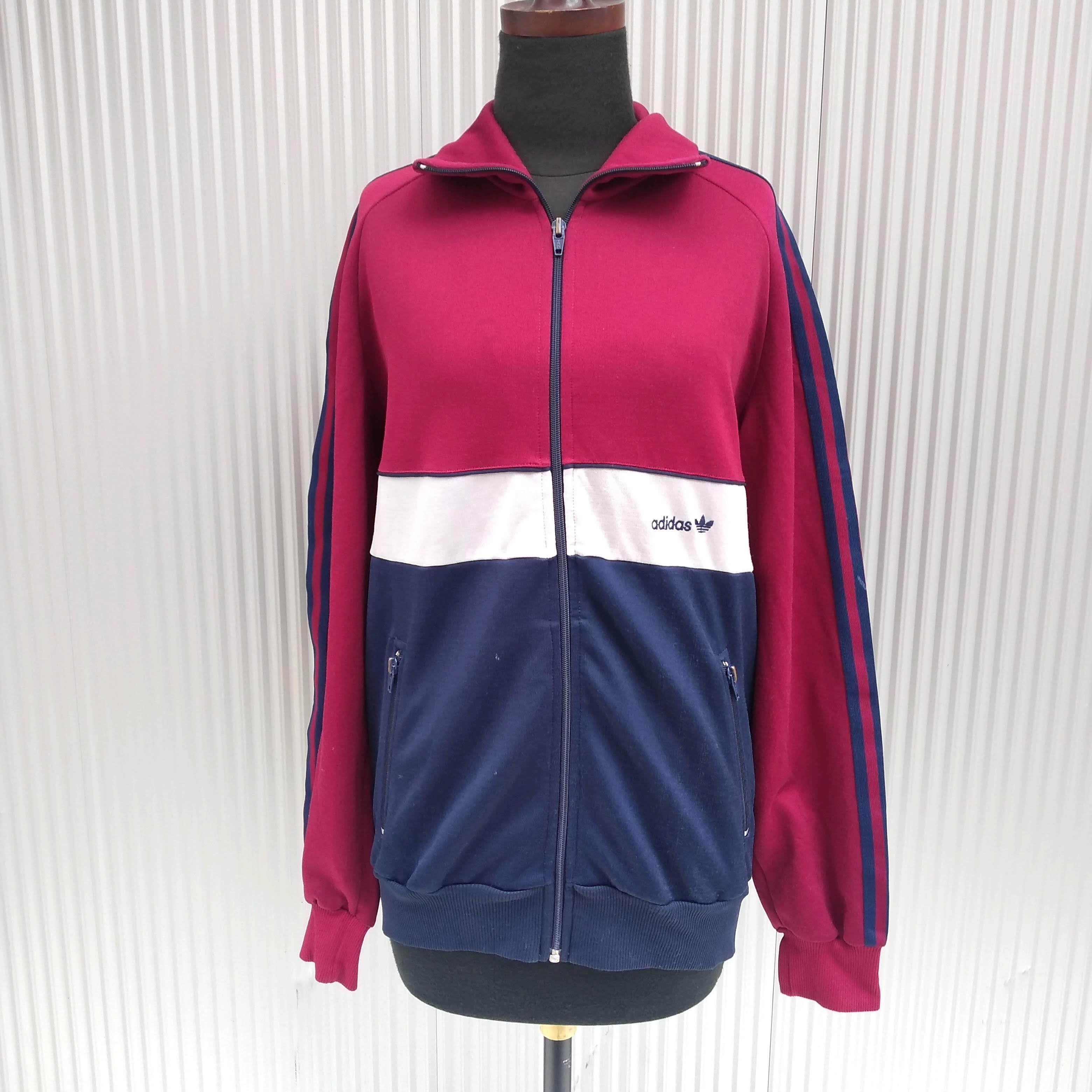 【80s】 Vintage adidas Track Jacket 美品