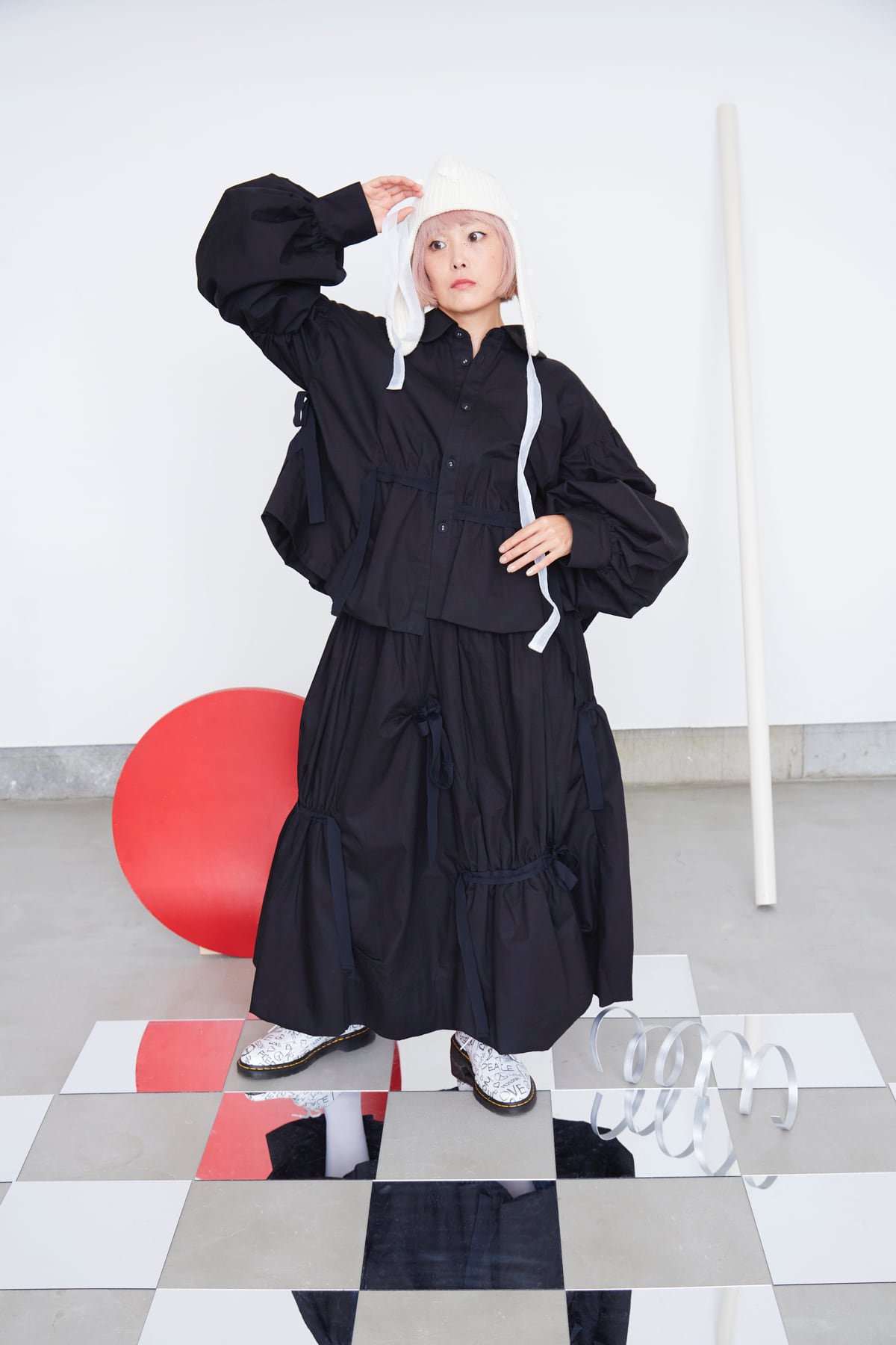 【12/28までお値下げ】 2way Balloon Skirt 2WAY BALLOON SKIRT brown – 1818