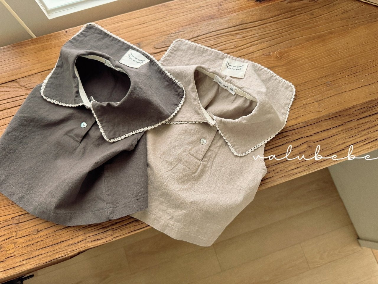 [valubebe] Big Collar Blouse / [벨루베베] 빅카라블라우스
