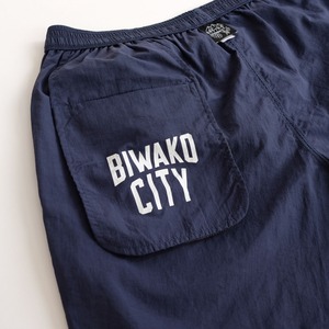 BIWAKO CITY / NYLON SHORTS / NAVY