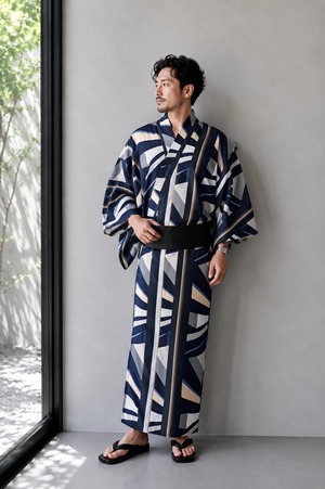 【Itokala限定】男性浴衣　帯SET【粋】