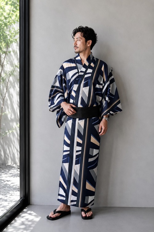 【Itokala限定】男性浴衣　帯SET【粋】