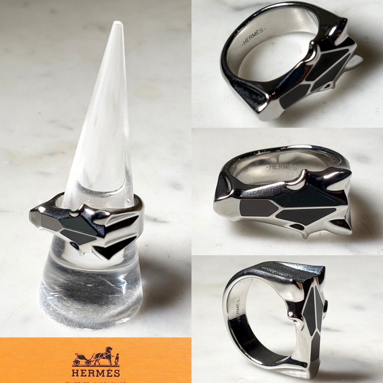 HERMES “Destrier” ring