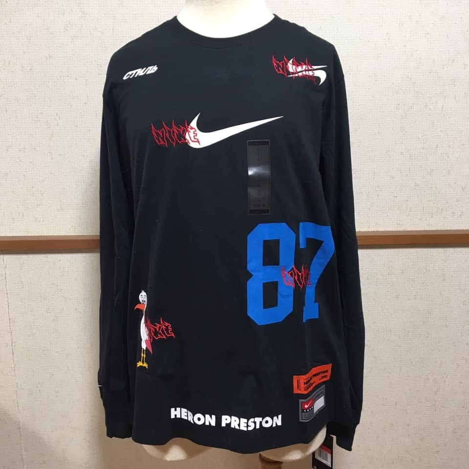 Melódico vencimiento llave inglesa 日本製/今治産 Nike x Heron Preston ロンT - 通販 - www.nutriprove.cl