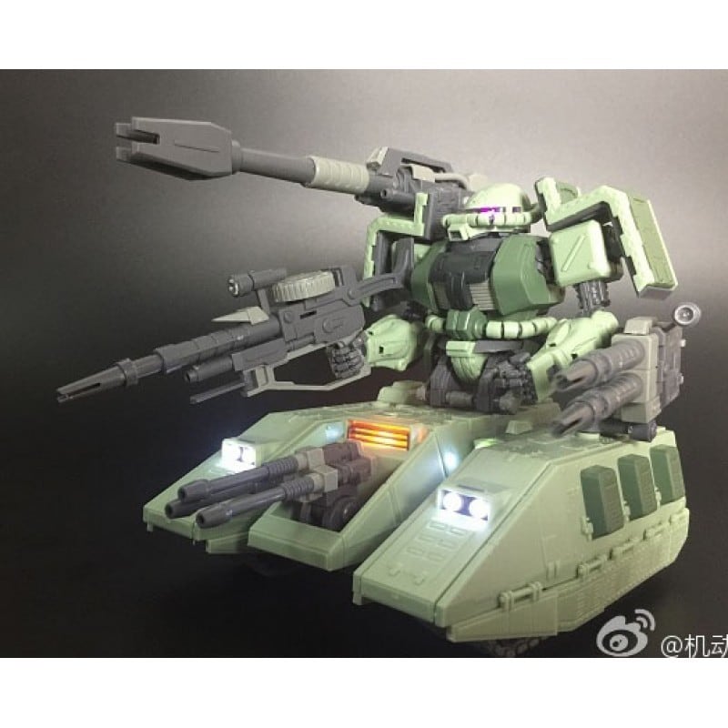 MOTOR KING MG 1/100 MS-06V ザクタンク(グリーンVer.) プラモデル