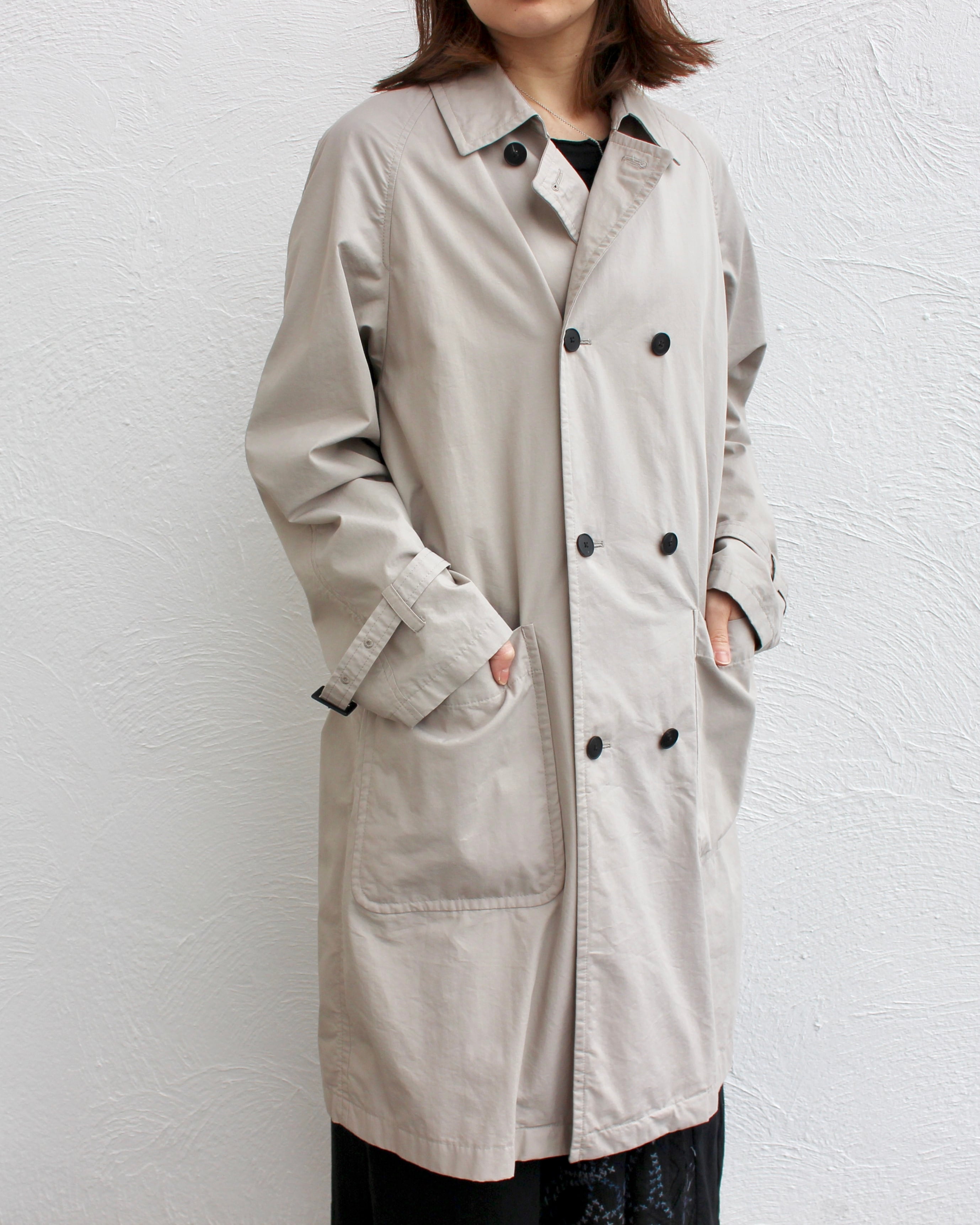 ATON/trench coat | Coffee Restaurant & Boutique mari