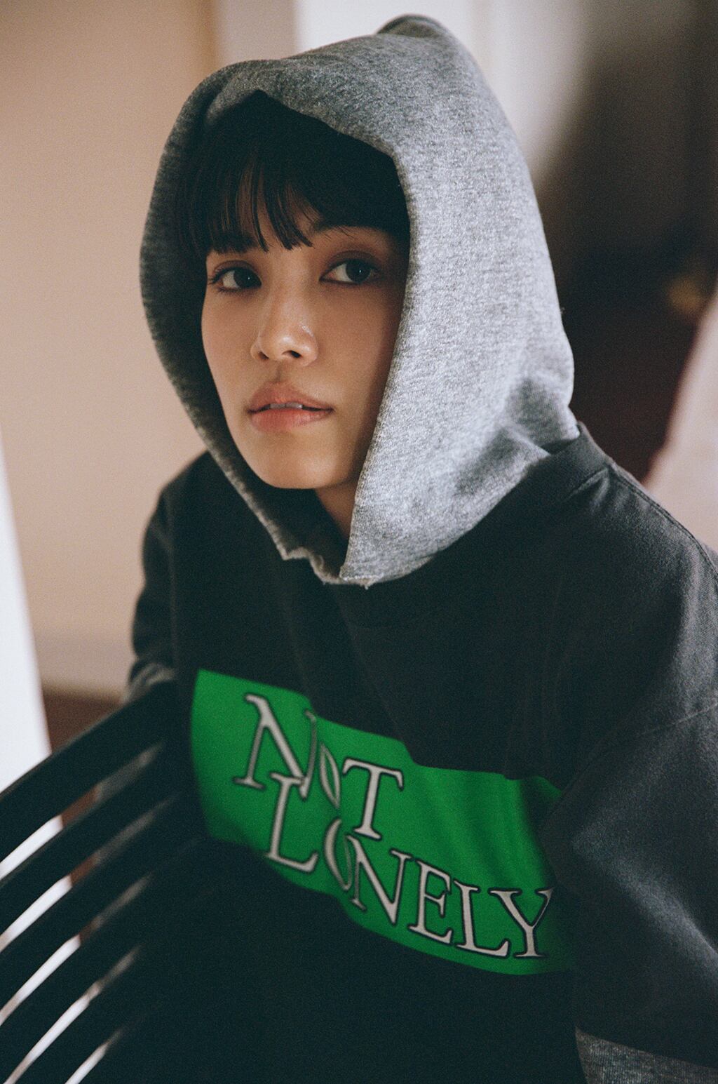 RECTANGLE LOGO TEE BLACK | notlonely