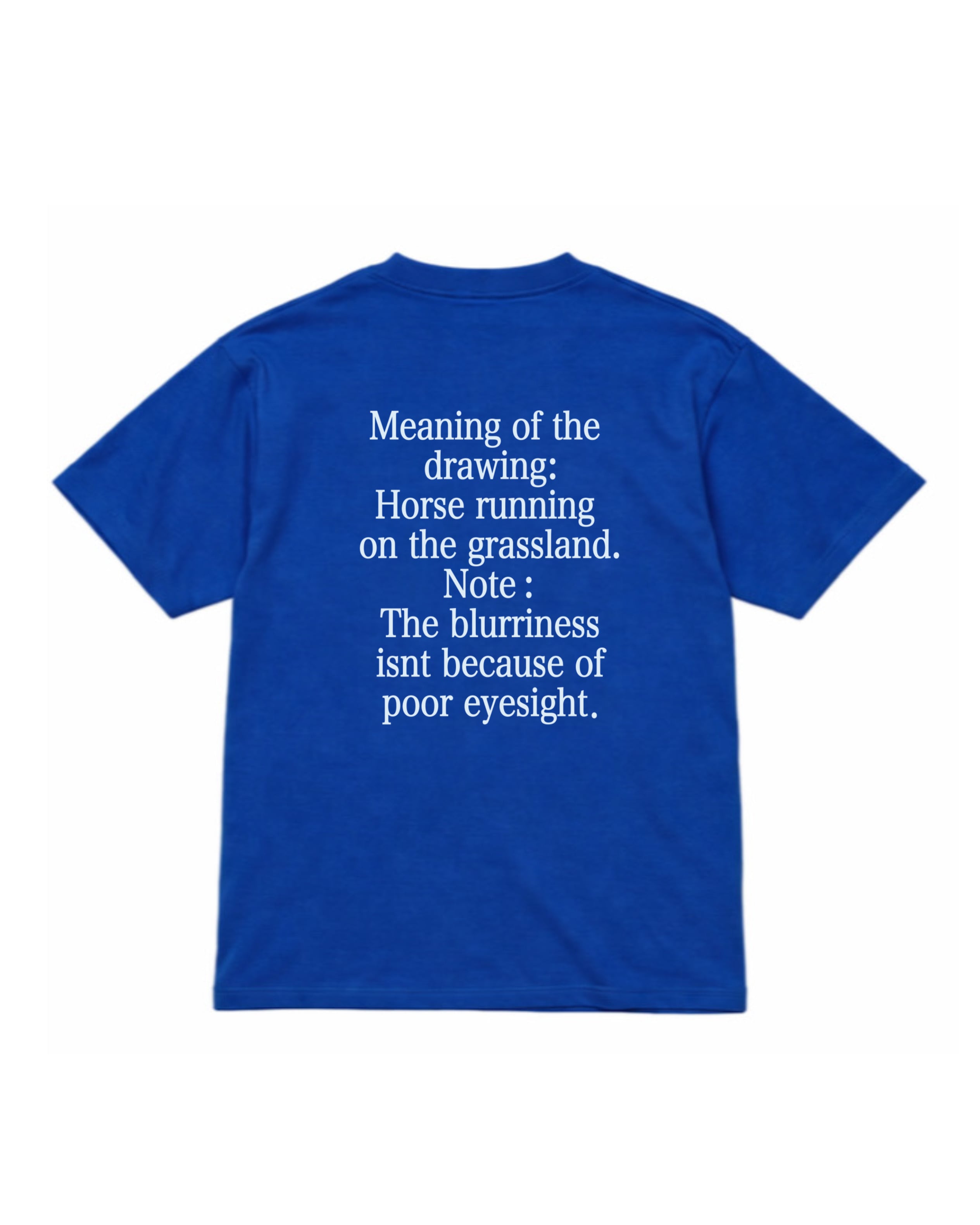 トップス convenience young Running Horse Tee Running Horse (BLUE) Tee | CONVENIENCE YOUNG