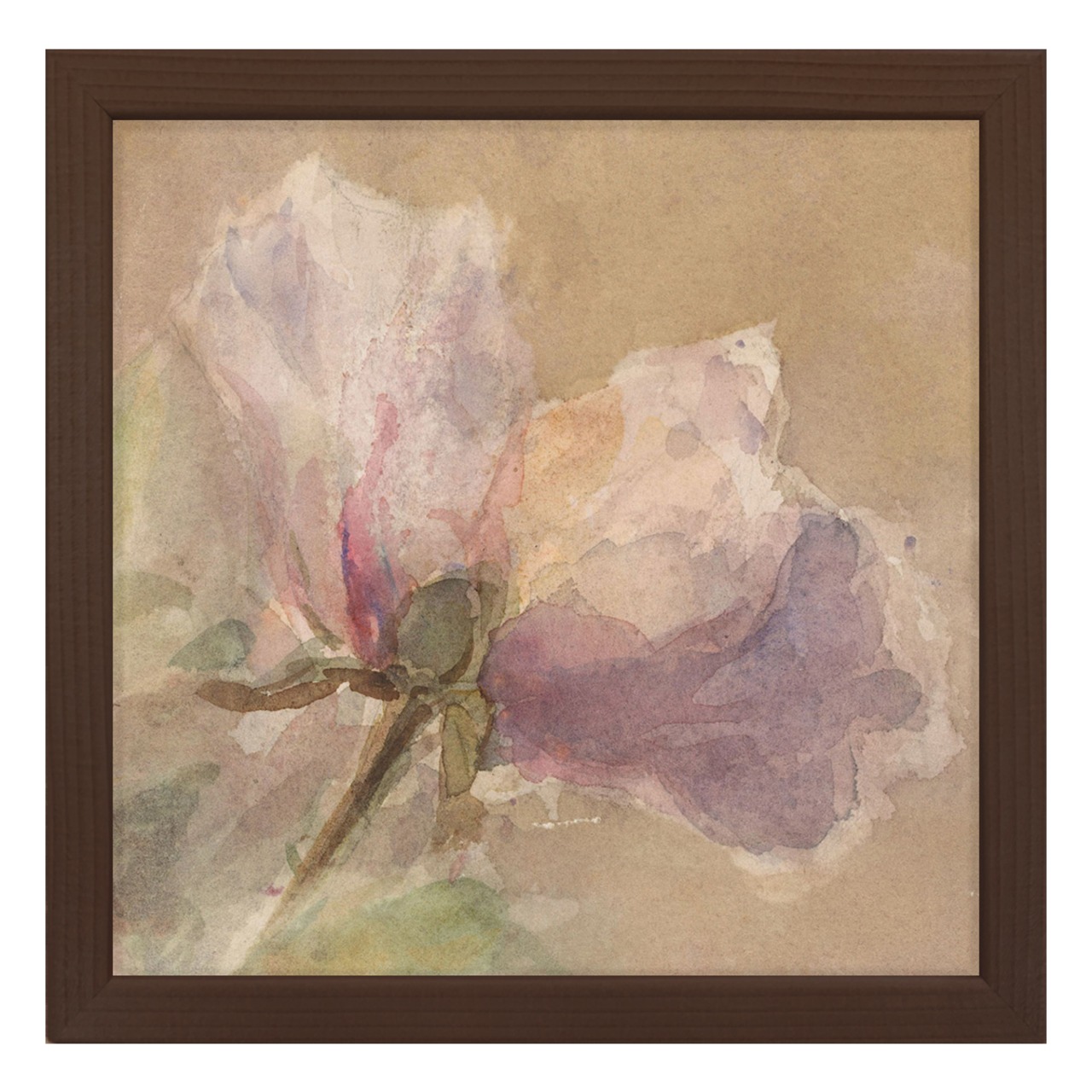 [額縁付き] Verwelkte roos 熟した薔薇 アートポスター 223×223mm 天然木 ポスターフレーム 木製 絵画 日本製 APFS101 - 7