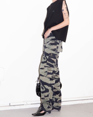 1960s tiger stripe cargo pants