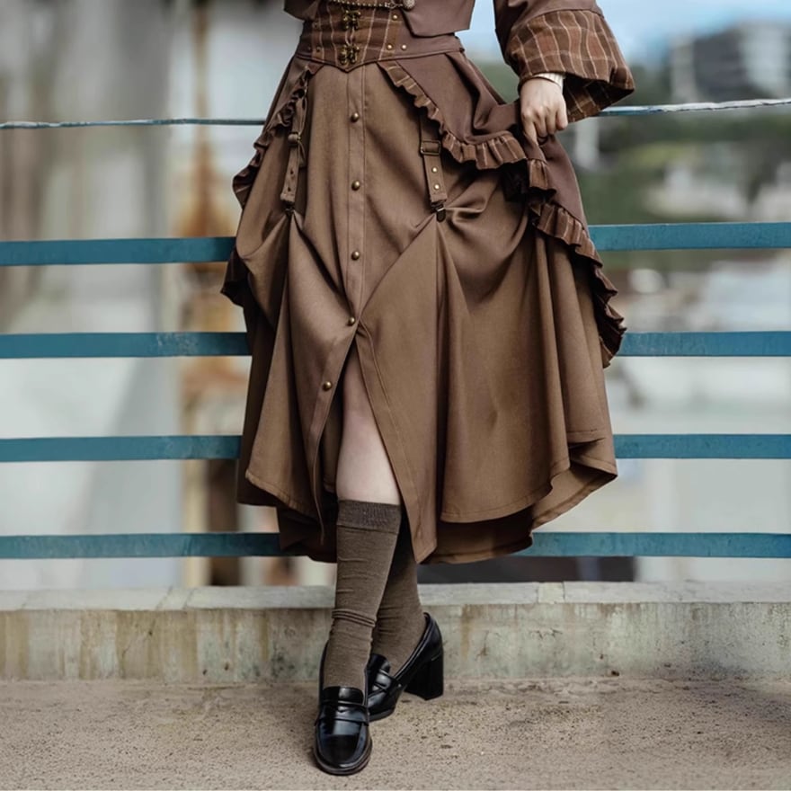 ロリータファッション通販 SEASONZ steampunk ロリパン ロング