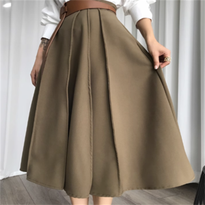 【送料無料】 スカート ロングスカート ロング ロング丈 ミモレ丈 フレア Aライン シンプル ハイウエスト ポケット ステッチ かわいい 大人可愛い きれいめ カジュアル 大人 上品 おしゃれ お洒落 こなれ感 コンサバ系 ラフ とろみ感 抜け感 レディライク 秋 誕生日会 30代 40代 レディース 女性用 ママ デート お出かけ お呼ばれ 休日 アウトドア お茶会 女子会 授業参観 着回し 普段使い オルチャン 韓国 ファッション 体型カバー 定番 プチプラ 着痩せ   大人カラー アースカラー