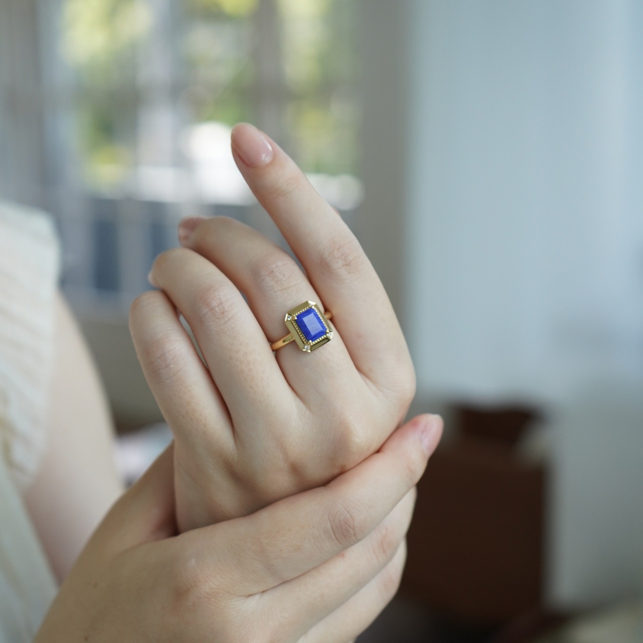 mitate リング / K18(YG)