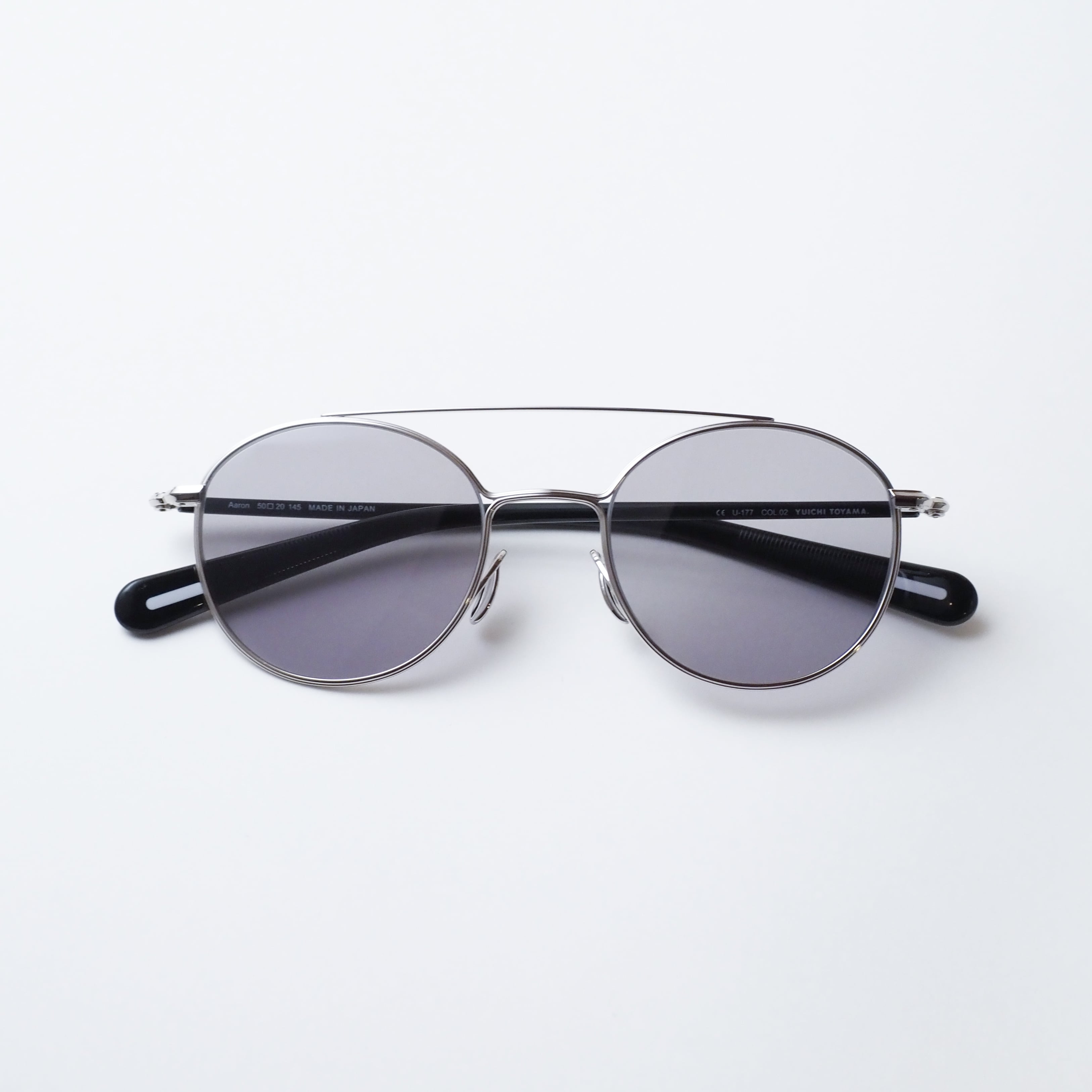 U-177-SG Aaron col.02(Silver / Black)【YUICHI TOYAMA.】 | downtownshop