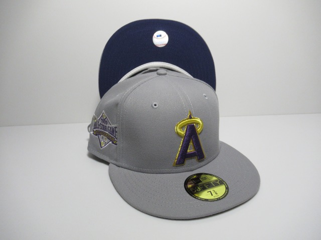 Exclusive NEW ERA 59fifty　Los Angeles Angels　ロサンゼルス・エンゼルス　Gray