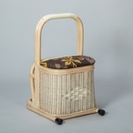 スタンド 籐補助スタンド 39×30×54cm