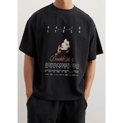WSHOT Original Blue Velvet Boxy Fit Tee WS093