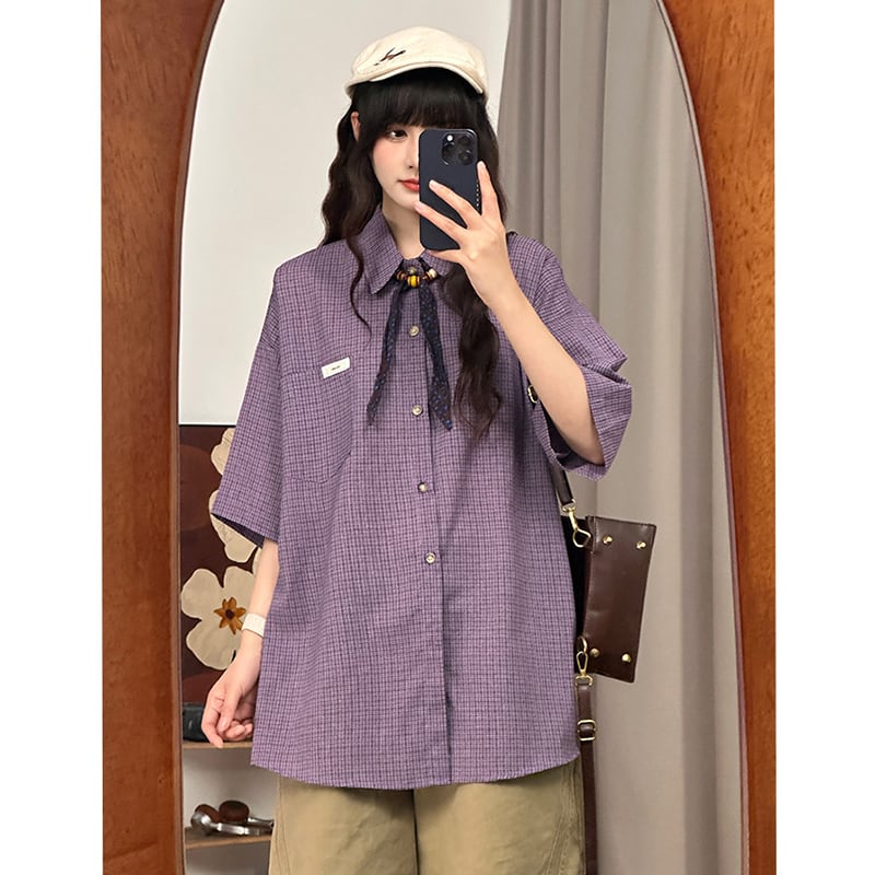 UATONLINEシリーズ】☆シャツ☆ トップス 半袖シャツ ユニセックス