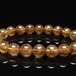 ルチルクォーツ ブレスレット 10mm ブロンズルチル ブレス一点物 111-50738