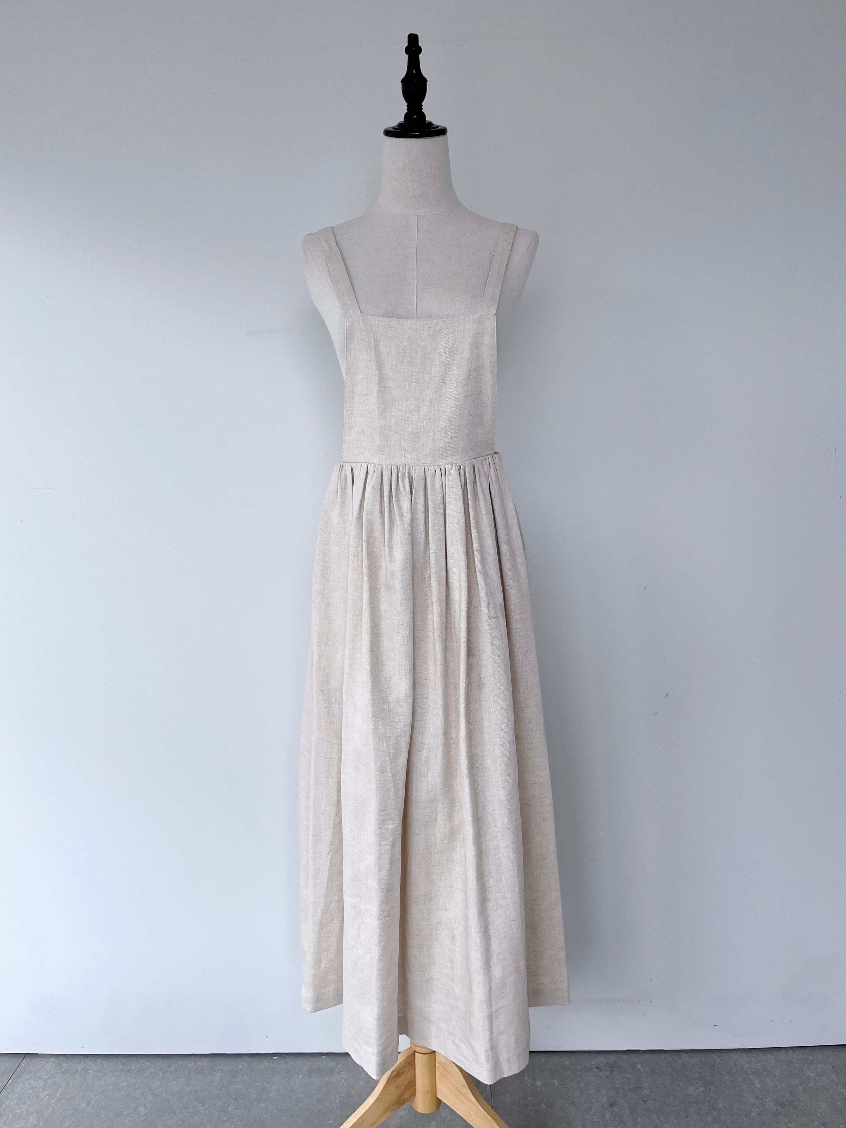 Bilitis dix-sept ans Cotton / Linen Salopette Skirt | KOKO