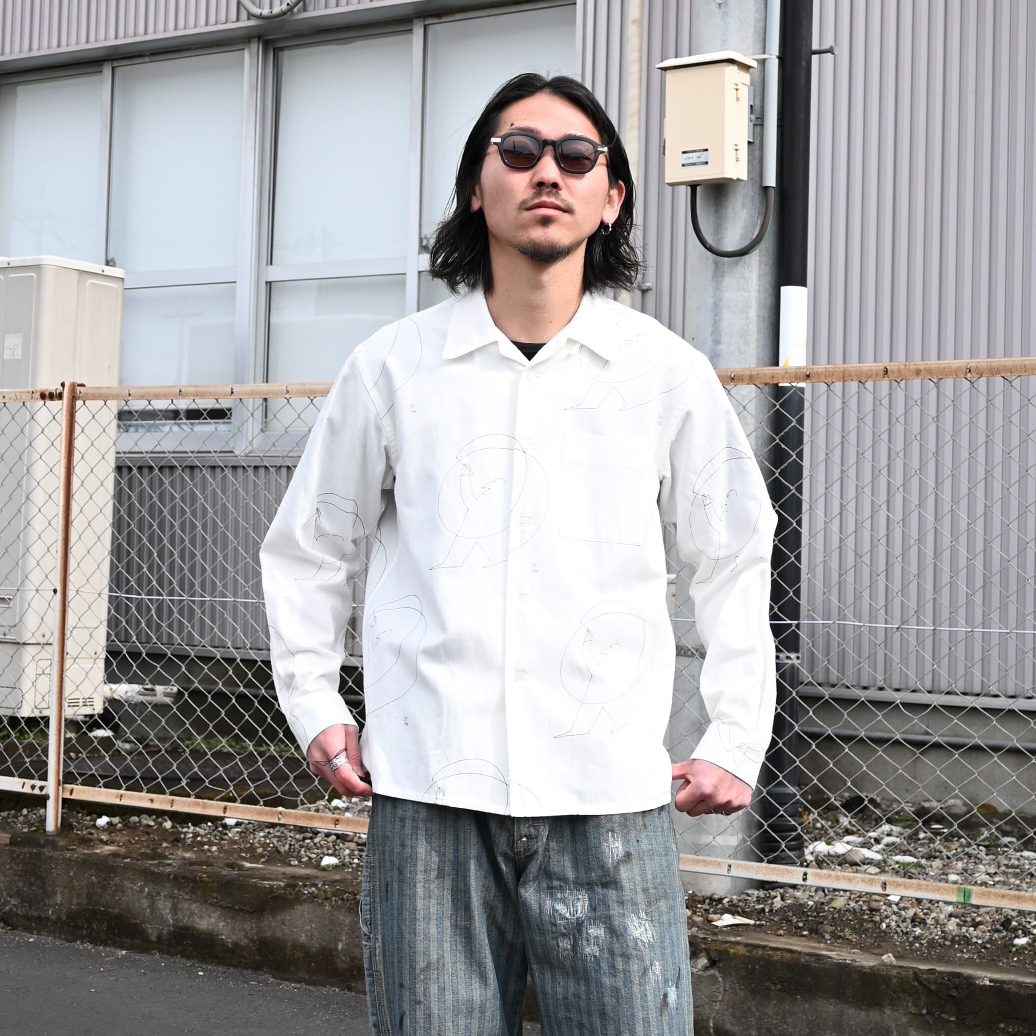 OLD JOE / OPEN COLLAR SHIRTS (Saul Steinberg) | GANKO