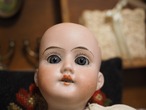 「Gebruder Knoch」レース袖のくったりドール(ヘッド欠け・ヘアラインあり) 画像6