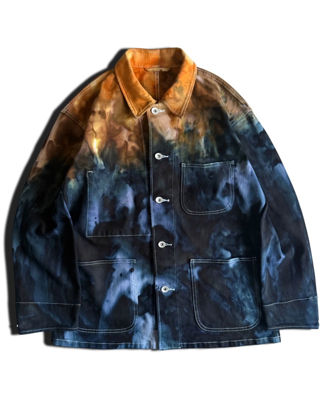 【TOWN Collection】タイダイデニムワークジャケット Charlottetown