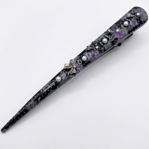 nail hairclip - BK ROSE