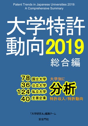 大学特許動向2019ー総合編