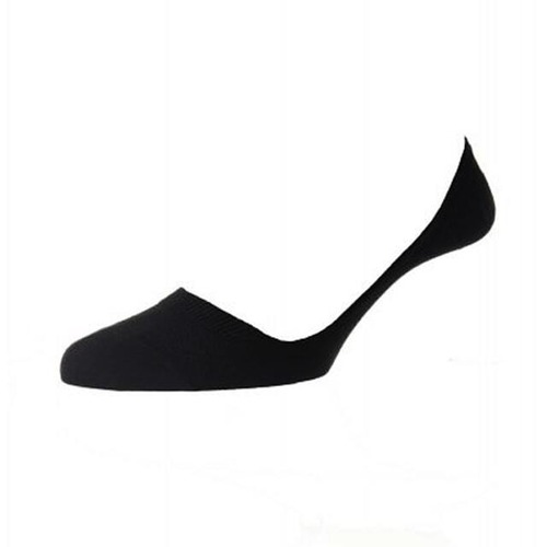 ★新品未使用★ パンセレラ　MONACO/3029F　インビジブル エジプトコットンソックス　ブラック　Mサイズ（25.5～27.5cm）　高級靴下