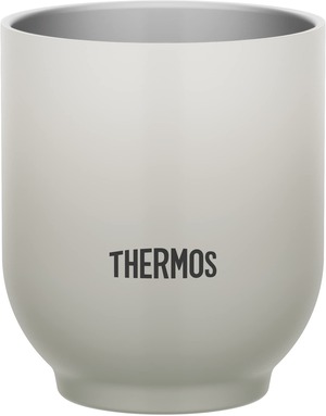 【数量限り】サーモス 真空断熱カップ 300ml ライトグレー 湯?み JDT-300 LGY