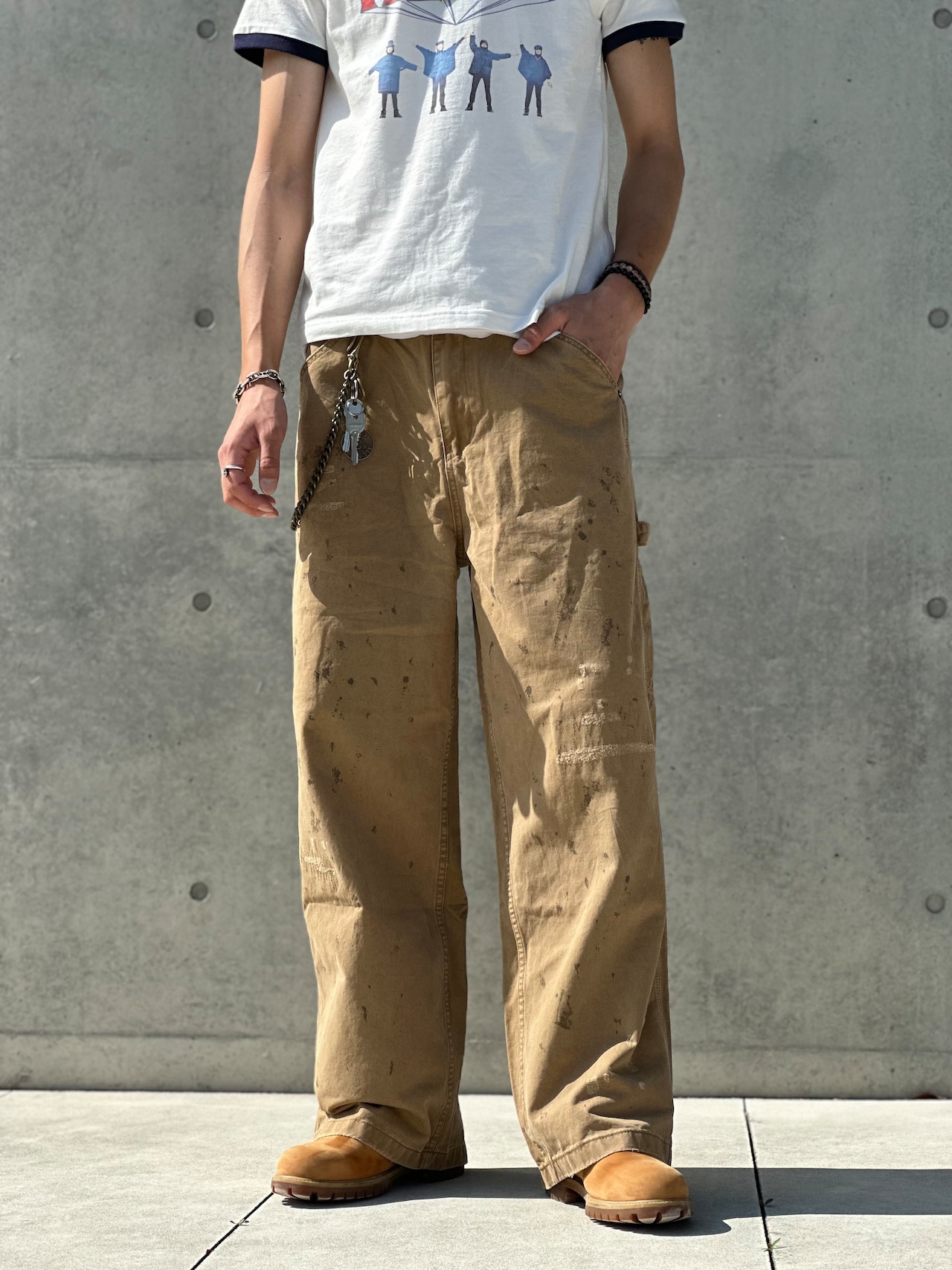 Vintage Splash Painter Pants