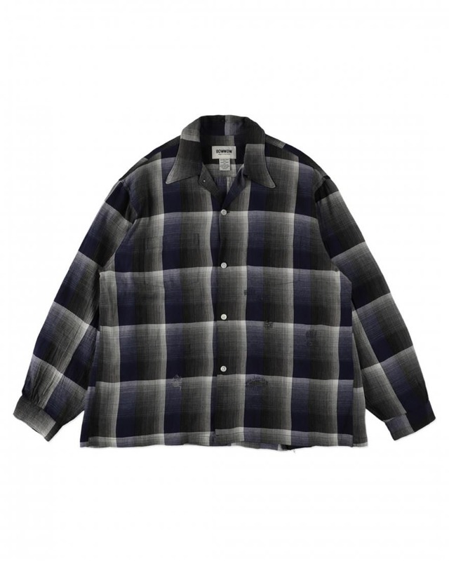【BOW WOW】CHECK RAYON SHIRT