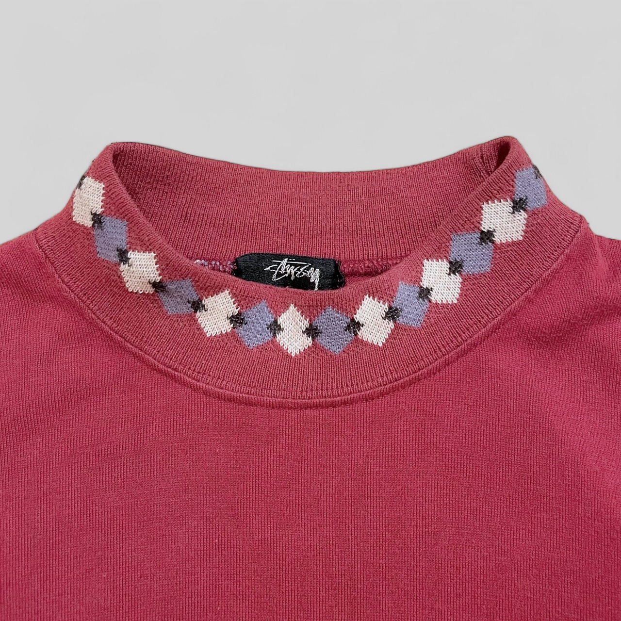 Stussy “Mock Neck” tee (early 1990