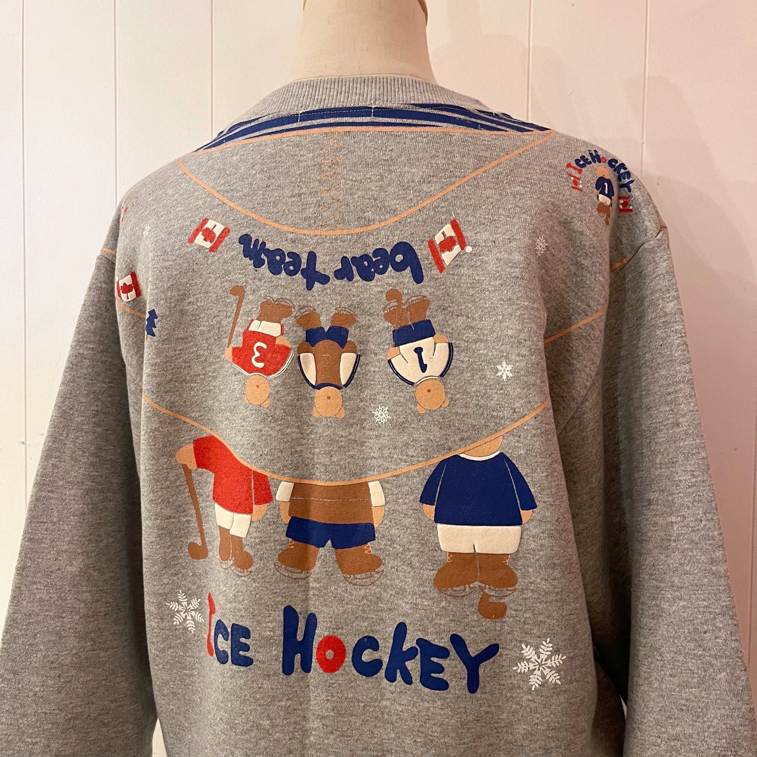 bear ice hockey sweat