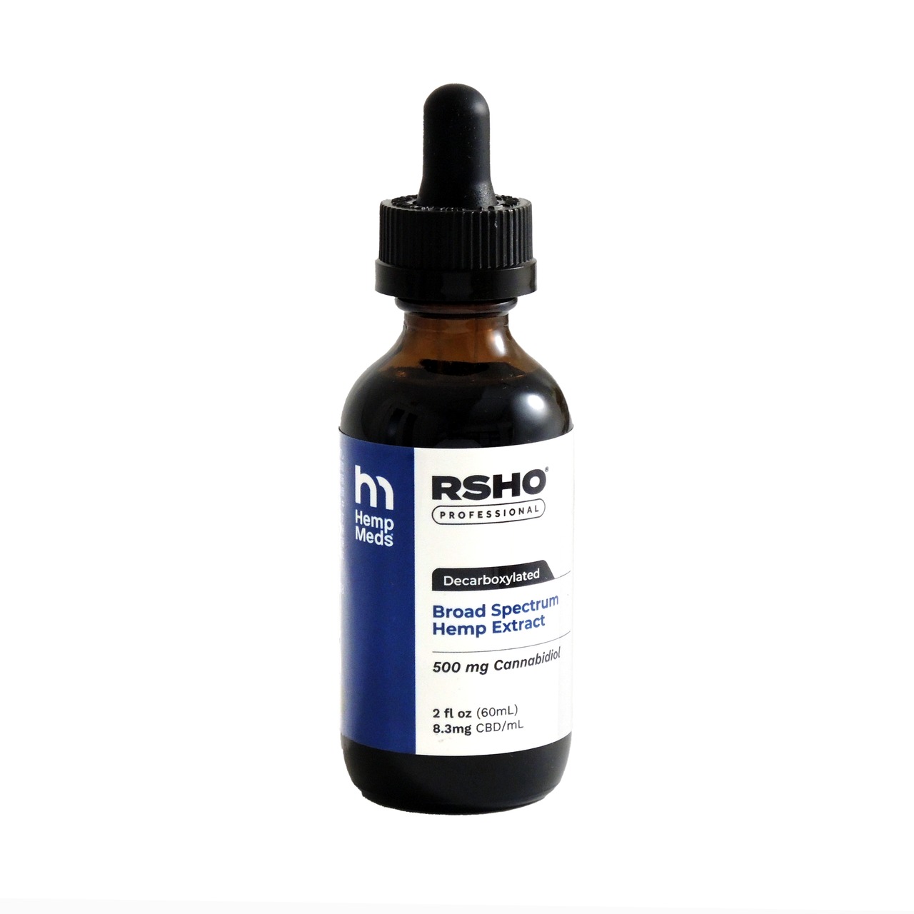 HempMeds, RSHO® ブルーラベル 60ml/500mg CBD