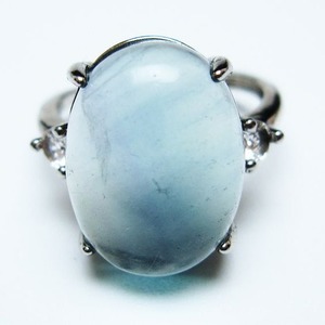 フローライト リング 蛍石 指輪 フリーサイズ 17号 一点物 メール便可 [M便 1/20] 115-7070