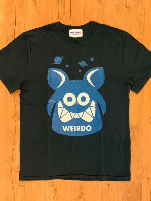 【WEIRDO】ウィアード WEIRDO FINK - S/S T-SHIRTS (BLACK/BLUE) メンズTシャツ