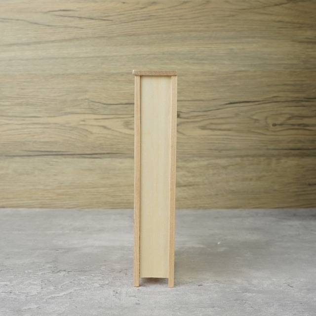 020-30007　ミニチュア家具　cabinet&shelf　本棚