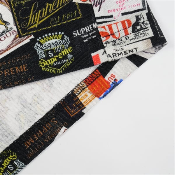 【中古】シュプリーム SUPREME 21SS Labels Polo ラベルポロシャツ 半袖 S マルチカラー /KH メンズ Size【L】 SUPREME シュプリーム 21SS Labels Polo Shirt Multi