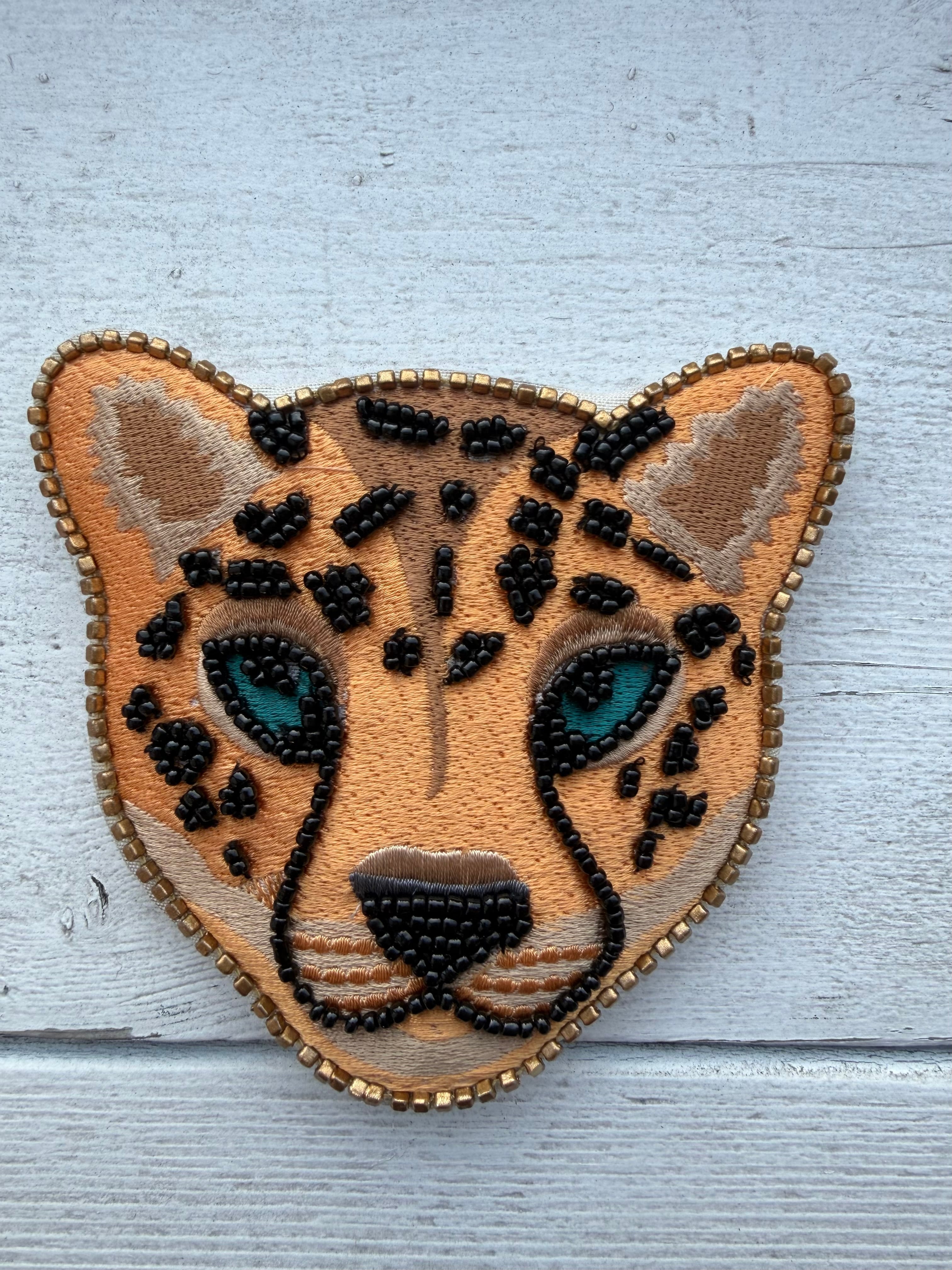 レオパード刺繍ミラー /東京かんかん/M42-1678 | WACKY
